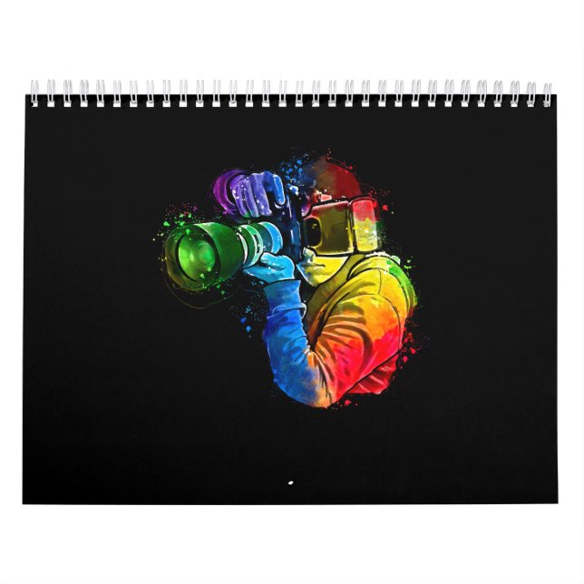 Calendrier Amateurs de photos d'art sur les caméras d'aquarel (Protection)