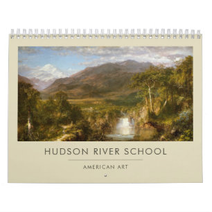 Calendrier American Fine Art Hudson River School Peintures
