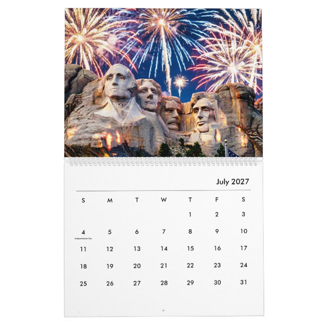 Calendrier American Heritage 2026|Liberté et Liber (Jul 2027)