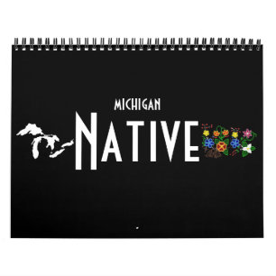 Calendrier amérindien du Michigan Anishinaabee