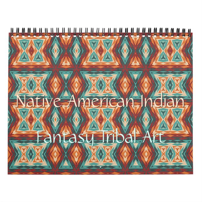 Calendrier Amérindiens d'Amérique, art Motif tribal (Protection)