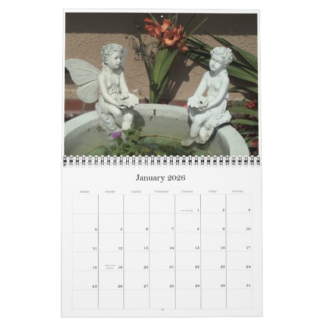 Calendrier Amis du jardin (Jan 2026)
