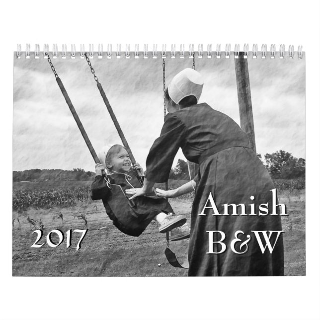 Calendrier Amish B&W (Protection)