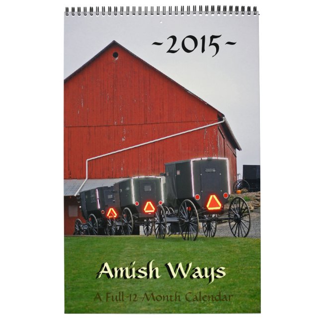Calendrier Amish Ways (Protection)