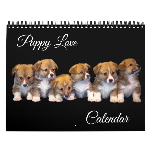 Calendrier Amour de Chiots (Protection)