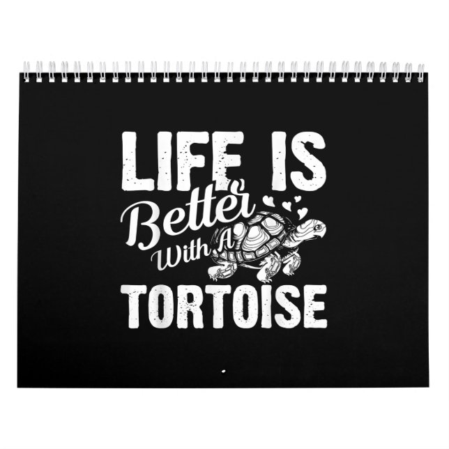 Calendrier Amoureux de tortues amusantes Cadeaux Hommes femme (Protection)