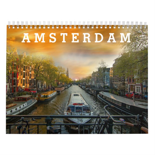 Calendrier Amsterdam 2025 (Protection)