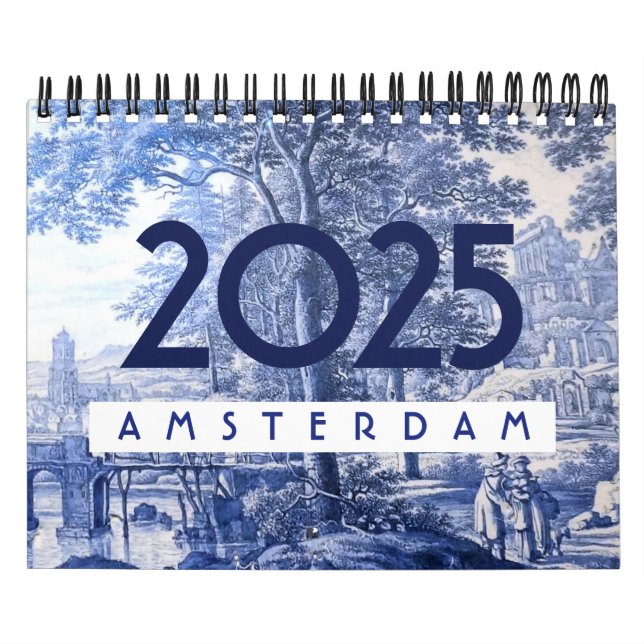 Calendrier Amsterdam 2025 (Protection)