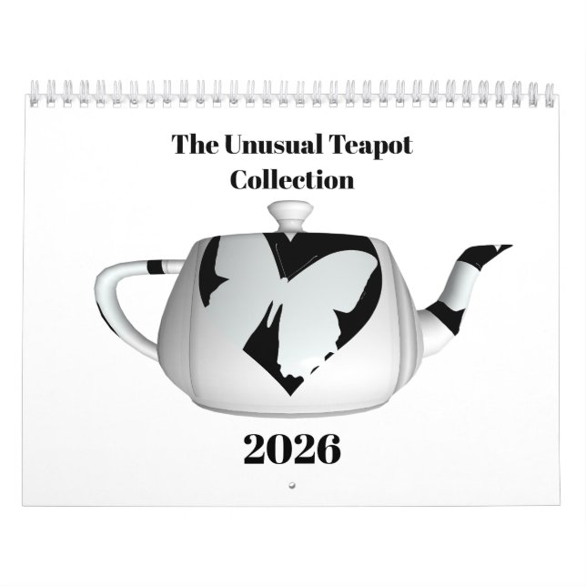 Calendrier amusant de la collection de théière inh (Protection)
