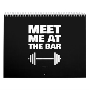 Calendrier Amusant Gymnase Ts Me Rencontre Au Bar Gym Lover C