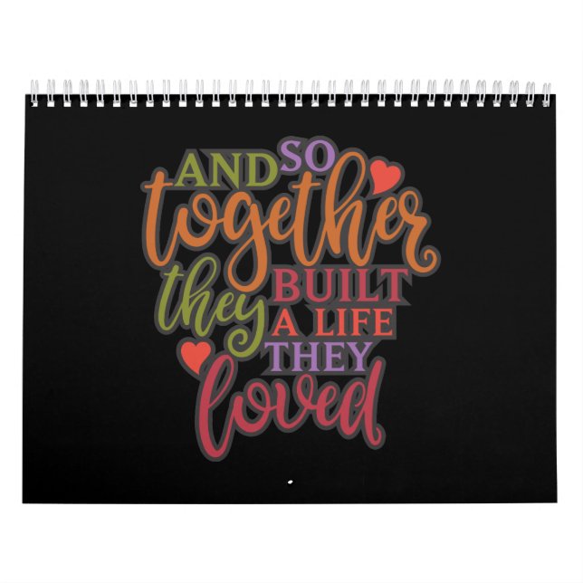 Calendrier Amusants Ensemble, Ils Ont Construit Une Réunion F (Protection)