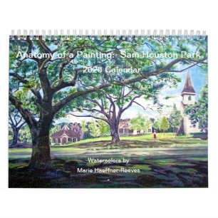 Calendrier Anatomie d'un tableau : Sam Houston Park 2026