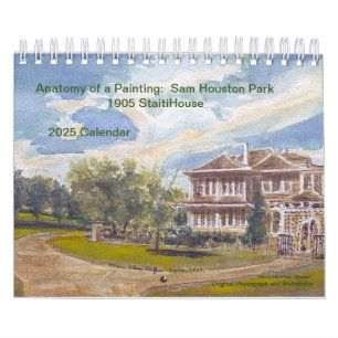 Calendrier Anatomie d'une peinture : Sam Houston Park 1905 Ac