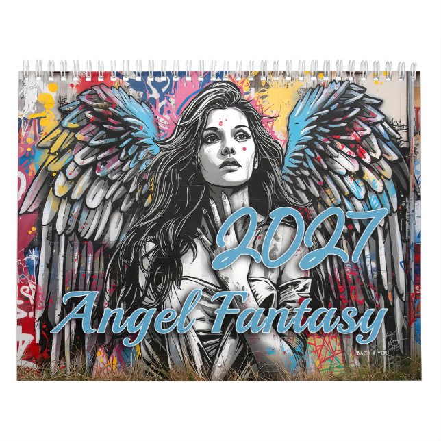 Calendrier Ange Fantastique 2027 (Protection)