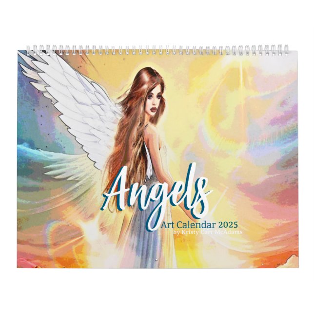 Calendrier Angel Art Imaginaire Guardian Angels 2025 par McAd (Protection)