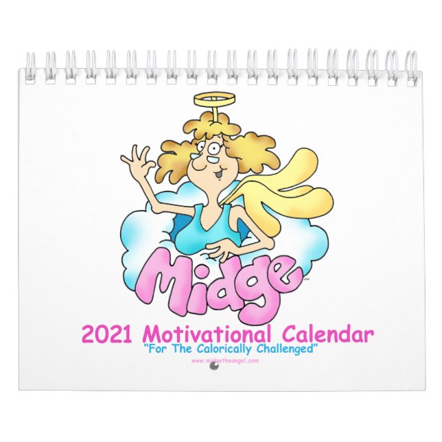 Calendrier Angel Midge 2021 - Perte de poids des dessins anim (Protection)