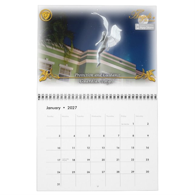 Calendrier Angels, Collection Callendar 2 (Jan 2027)