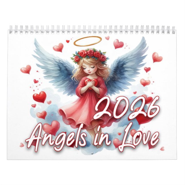 Calendrier Angels in Love 2026 (Protection)