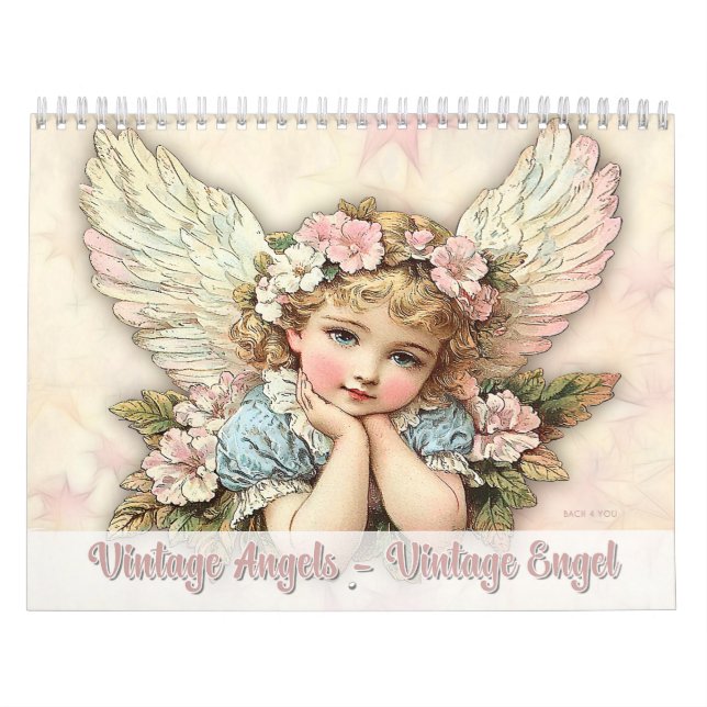 Calendrier Angels vintages - Engel Vintage (Protection)