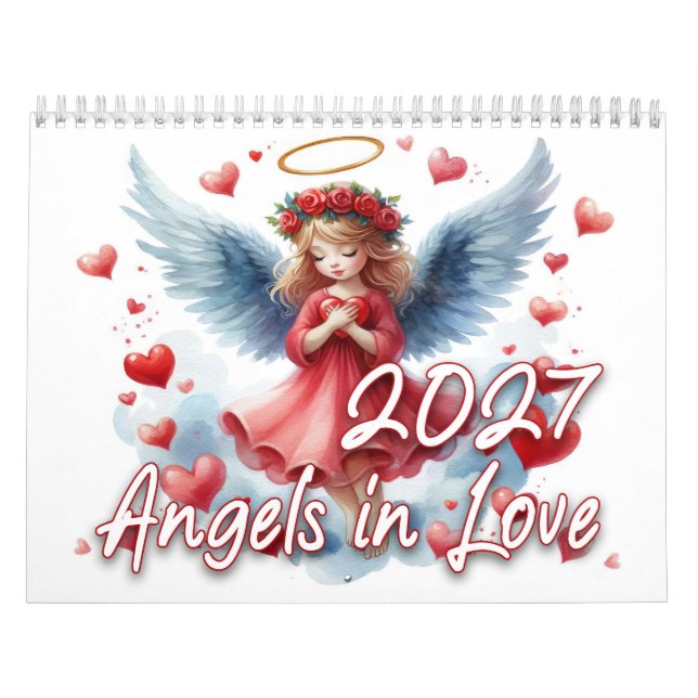 Calendrier Anges amoureux 2027 (Protection)