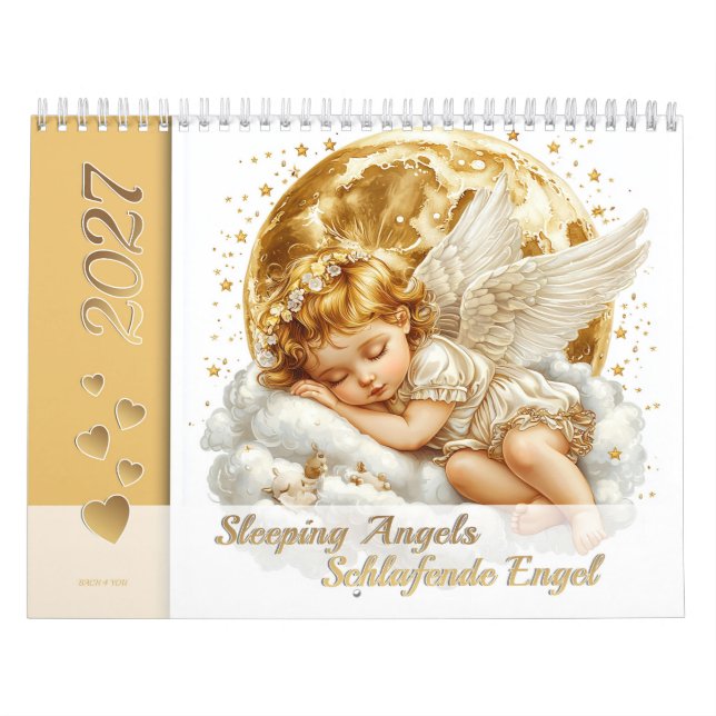 Calendrier Anges endormis – Schlafende Engel (Protection)