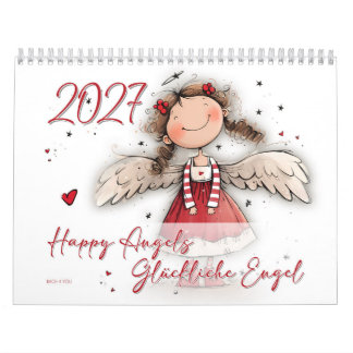 Calendrier Anges Heureux – Glückliche Engel 2027