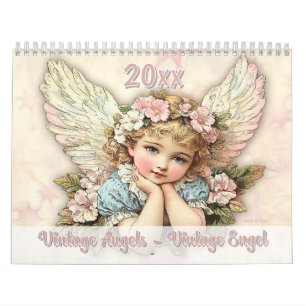 Calendrier Anges Vintage – Vintage Engel