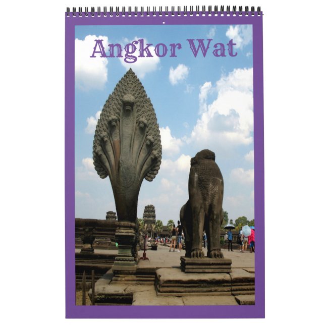 Calendrier Angkor Vat - Cambodge - (Protection)