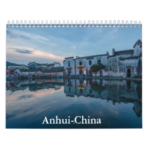 Calendrier Anhui-Chine