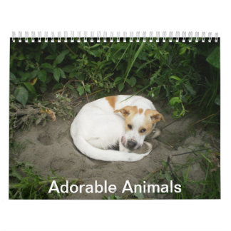 Calendrier animal adorable