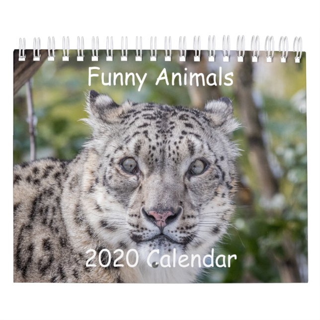 Calendrier animal amusant (Protection)