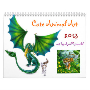 Calendrier animal mignon 2013 d'art