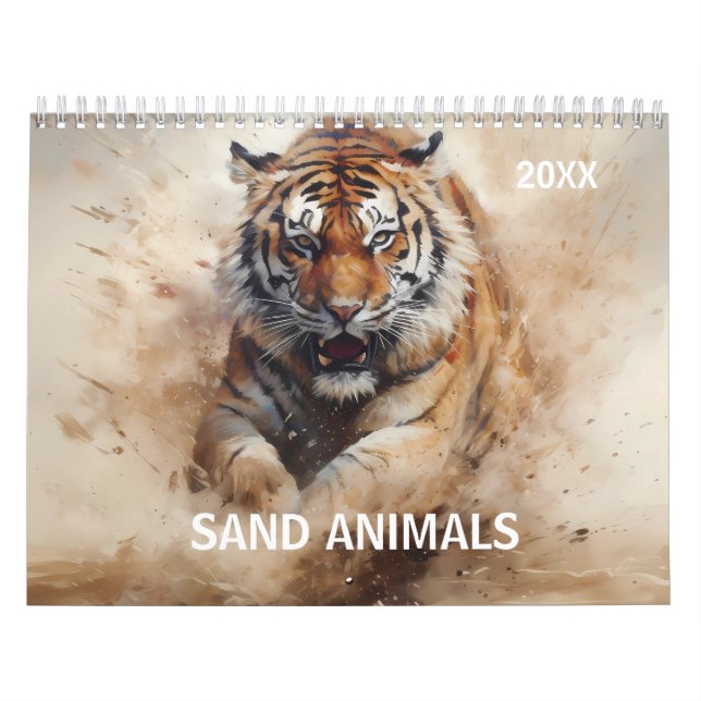 Calendrier Animal Wildlife Safari Woodland Art (Protection)
