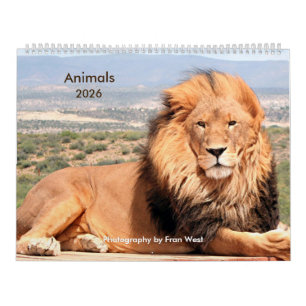 Calendrier Animaux 2026