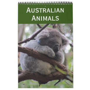 Calendrier animaux d'australie 2026