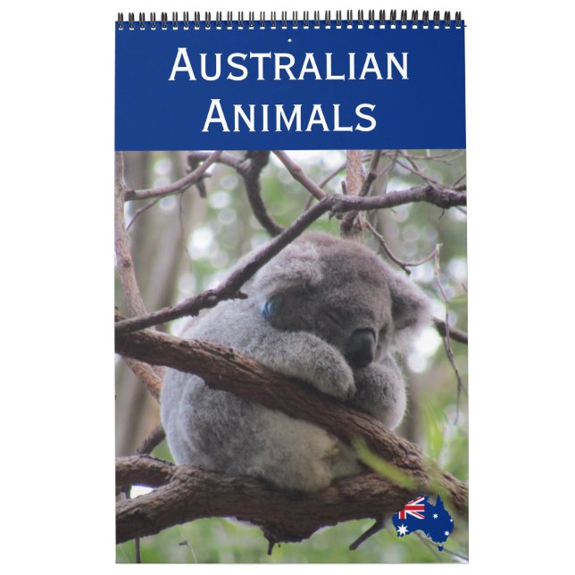 Calendrier animaux d'Australie 2027 (Protection)
