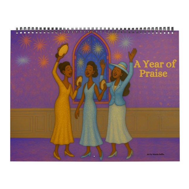 Calendrier Année de Louange Afro-Américain (Protection)