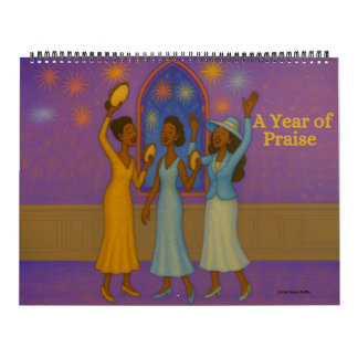 Calendrier Année de Louange Afro-Américain