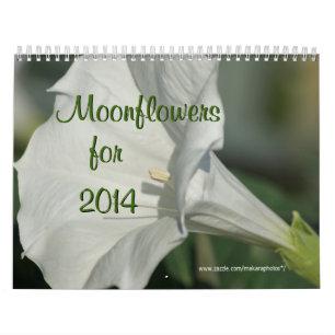 Calendrier ANNÉE de Moonflower Calendrier-EDIT comme
