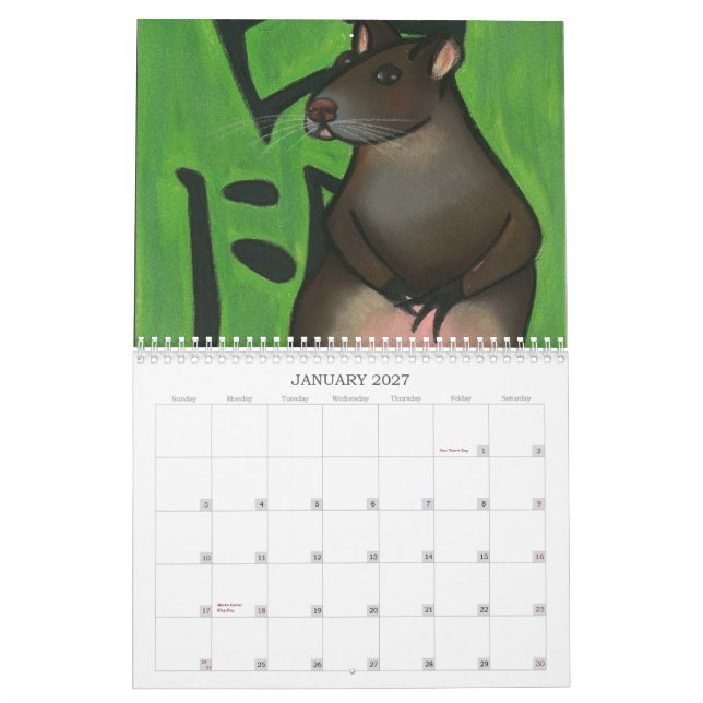 Calendrier Année du boeuf, pavillon Art2009 CalendarYear o… (Jan 2027)