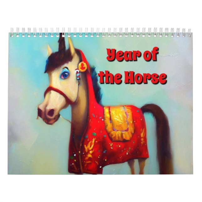 Calendrier Année du cheval (Protection)