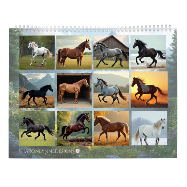 Calendrier Année du Cheval, Cheval (Dos)