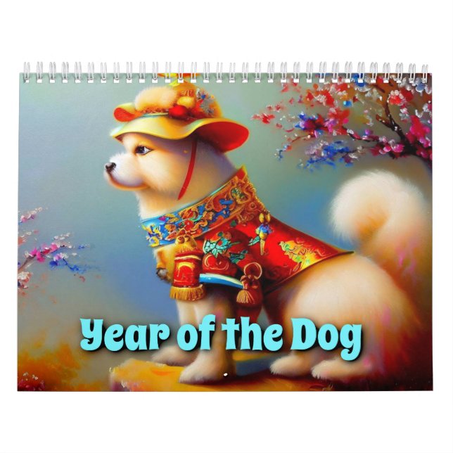 Calendrier Année du chien (Protection)