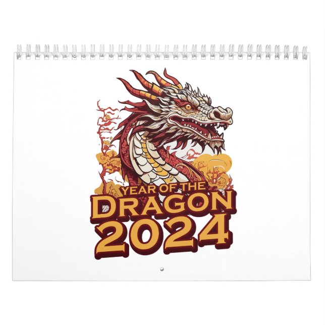 Calendrier Année du dragon 2024 (Protection)