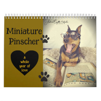 Calendrier Année du Pinscher Miniature