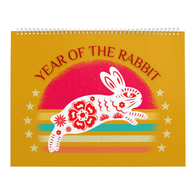 CALENDRIER ANNÉE DU RABBIT (Protection)