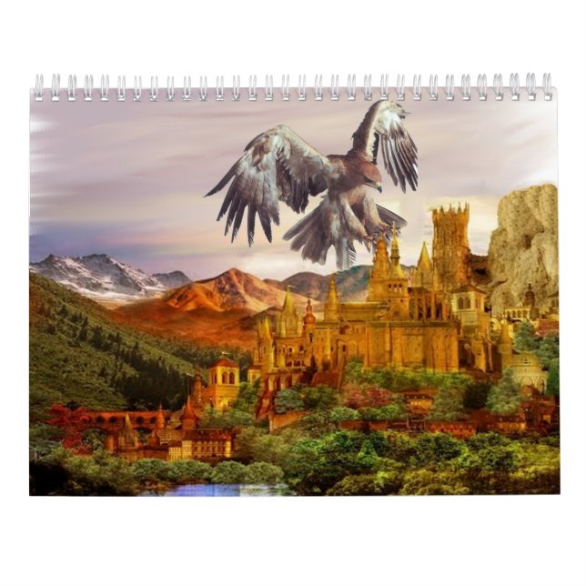Calendrier Année imaginaire (Dos)
