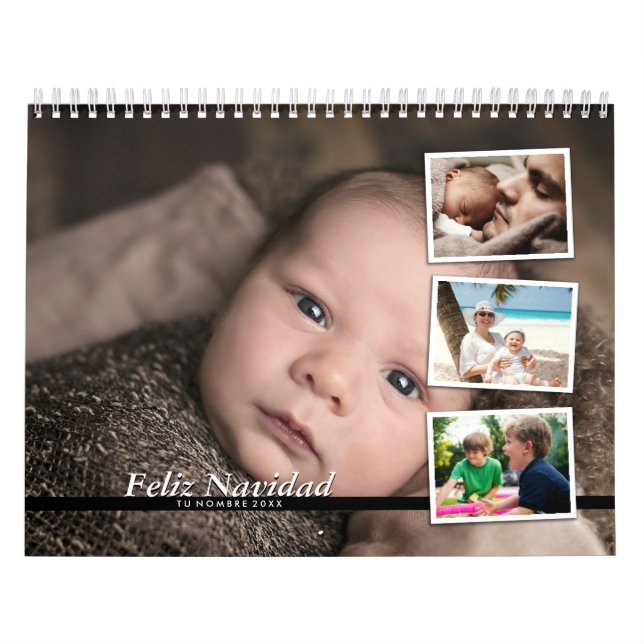 Calendrier Annuaires de photos personnalizados 2024 (Protection)