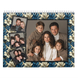 Calendrier annuel de la famille des fleurs d'amary
