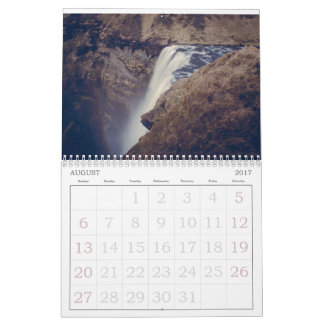 Calendrier annuel de l'Islande